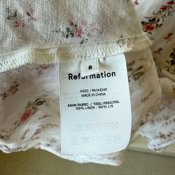 NWOT Reformation Amethyst Linen Dress Poppyseed Size 8 is available for  purchase on au PAY Market - Imported Goods Online Store Co.Ltd. | au PAY  Market - Online Shopping Site